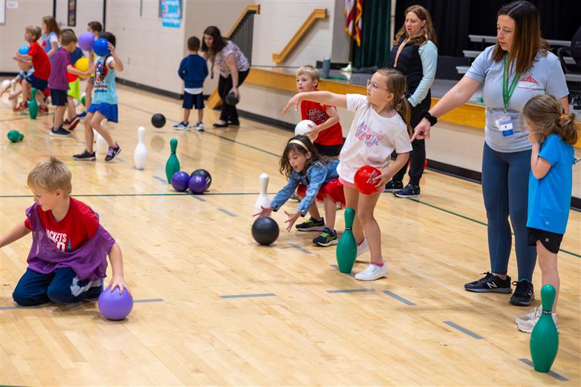Students in PE